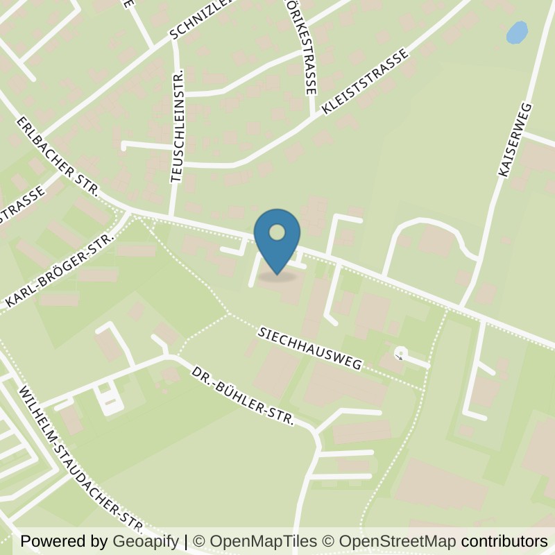 Map: location of Easyfitness Rothenburg o.d.T. GmbH in Rothenburg