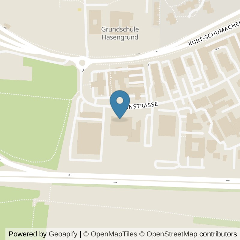 Map: location of EASYFITNESS Rüsselsheim in Rüsselsheim am Main