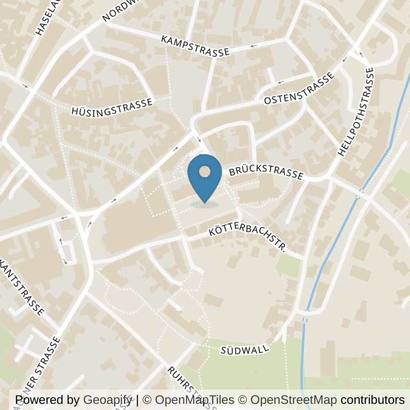 Map: location of EASYFITNESS Schwerte in Schwerte