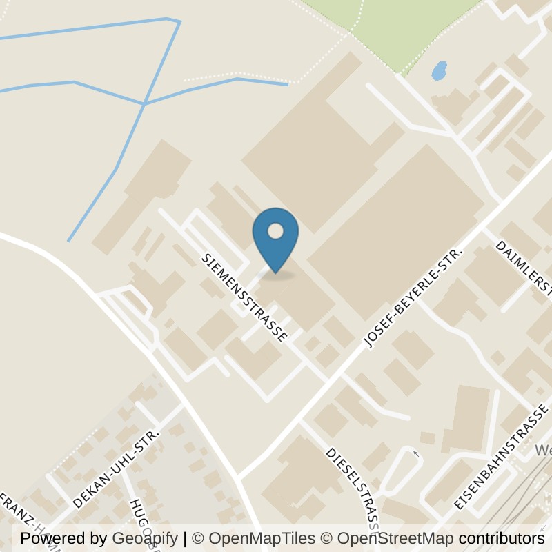 Map: location of Easyfitness SmartGym Weil der Stadt in Weil der Stadt