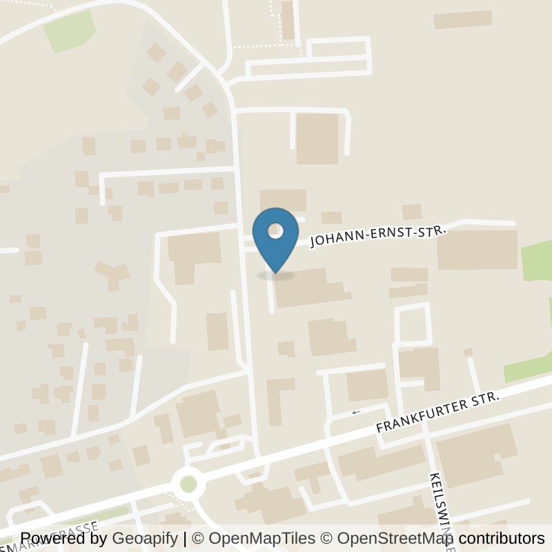 Map: location of EASYFITNESS Weilburg in Weilburg