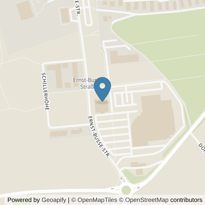 Map: location of EASYFITNESS Weimar in Weimar