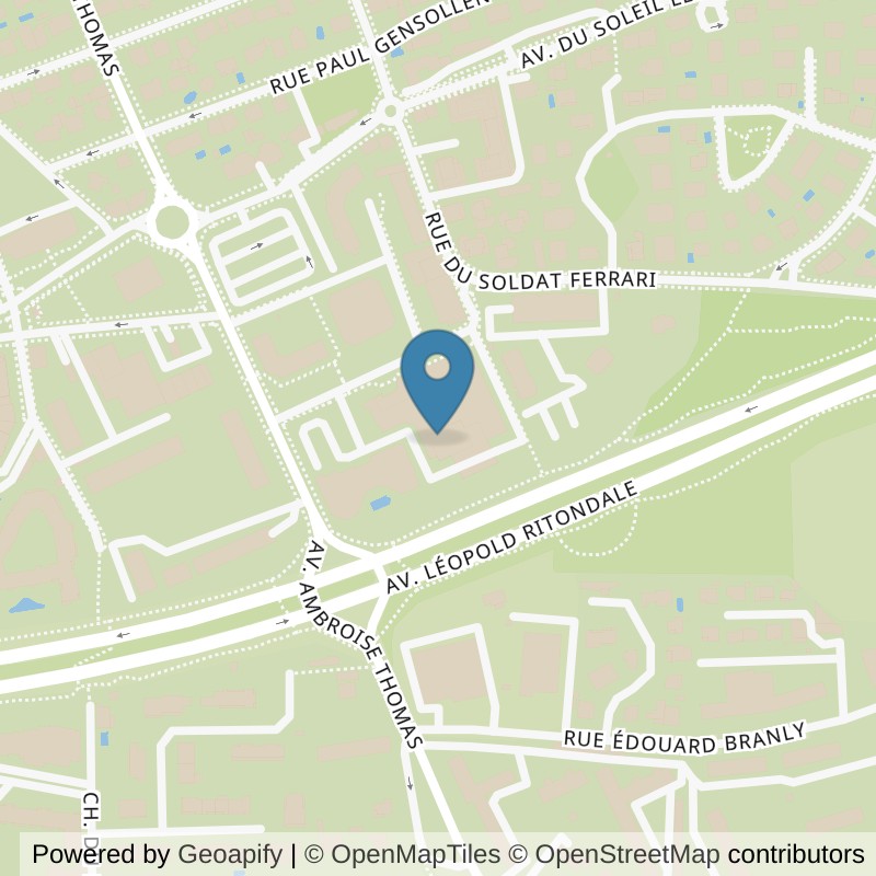 Map: location of easyGym Hyères in Hyères