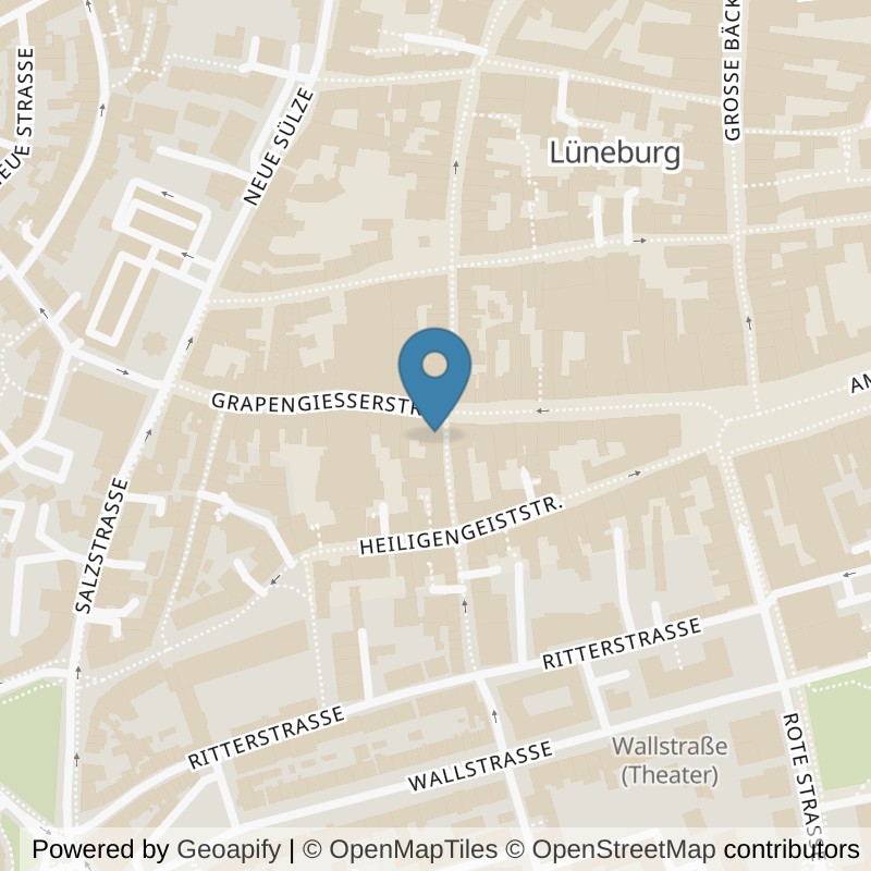 Map: location of Elbfitness Lüneburg City in Lüneburg