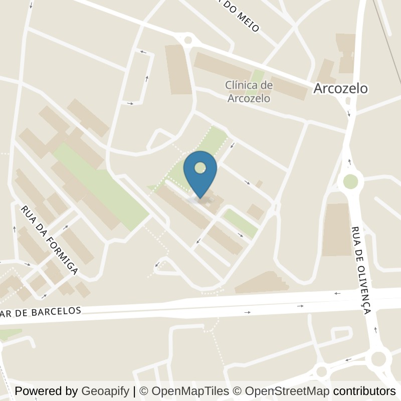 Map: location of Element Barcelos in Barcelos