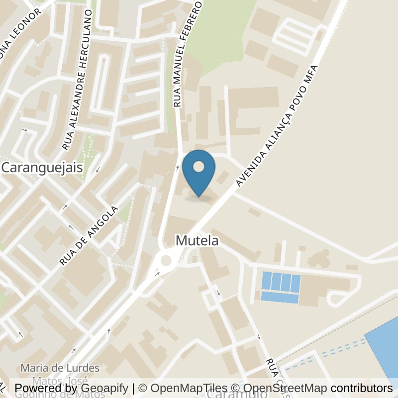 Map: location of Element Foz in Porto