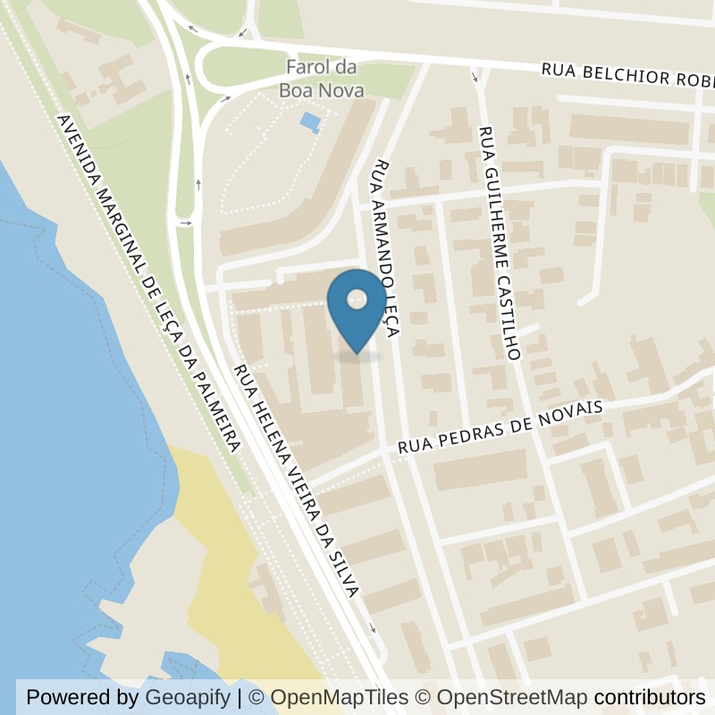 Map: location of Element Leça da Palmeira in Leça da Palmeira