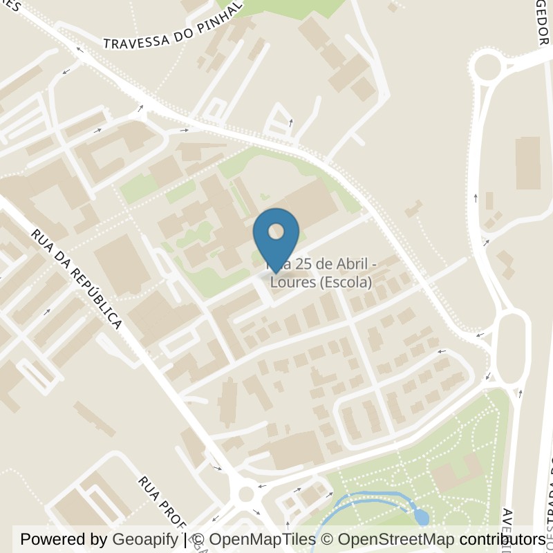 Map: location of Element Loures in Loures