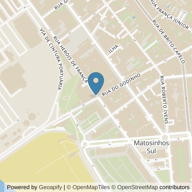 Map: location of Element Matosinhos in Matosinhos