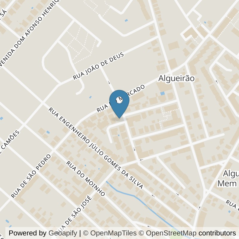 Map: location of Element Mem Martins in Mem Martins