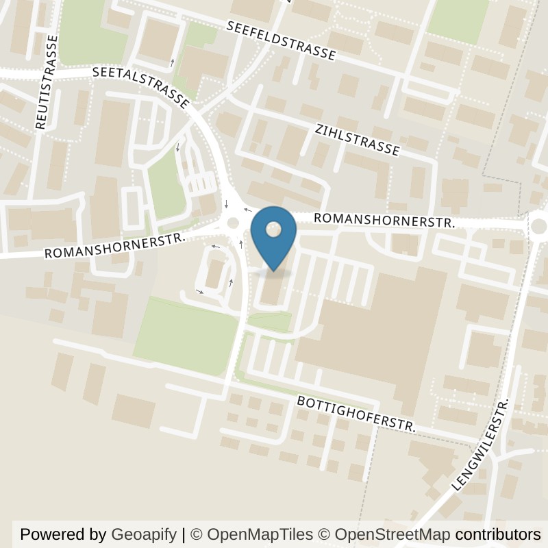 Map: location of Elson Sport & Fitness GmbH in Kreuzlingen