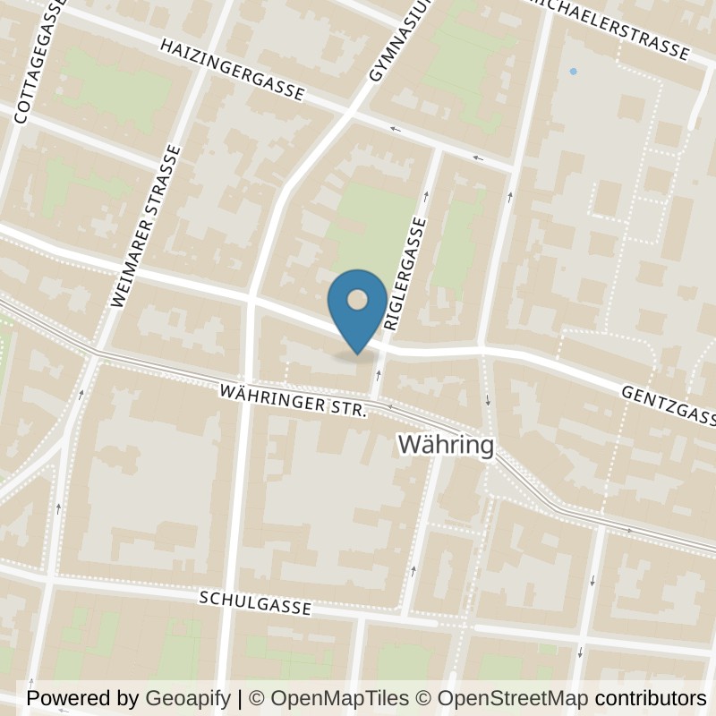Map: location of EMCONI Health Care - 1180 Wien in Wien