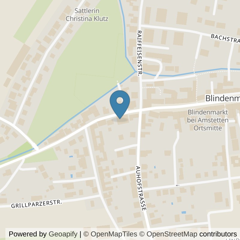 Map: location of Energy Fitness Studio GmbH in Blindenmarkt