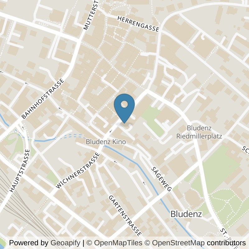 Map: location of enjoy Bludenz in Bludenz