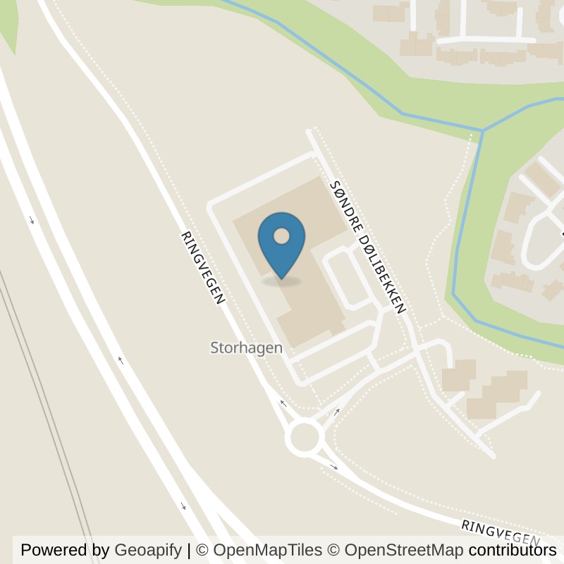 Map: location of EVO Fitness Jessheim in Jessheim