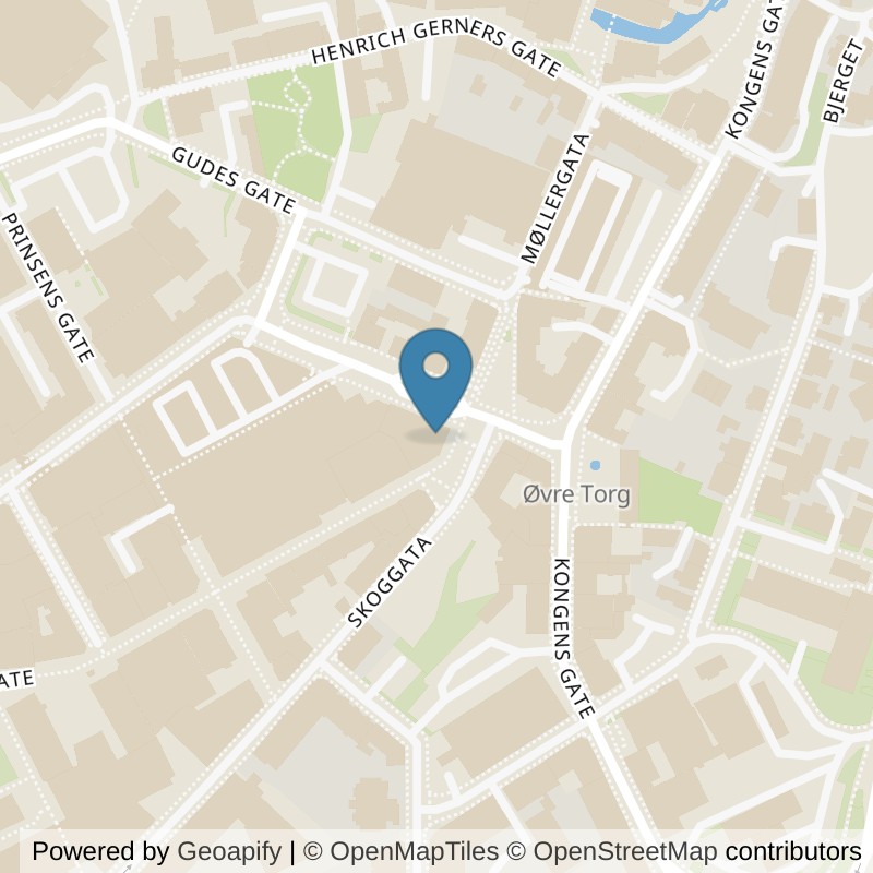Map: location of EVO Fitness Moss in Moss