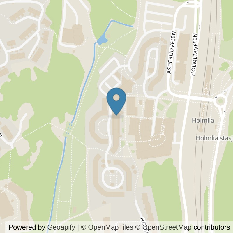 Map: location of EVO Fitness Holmlia in Oslo