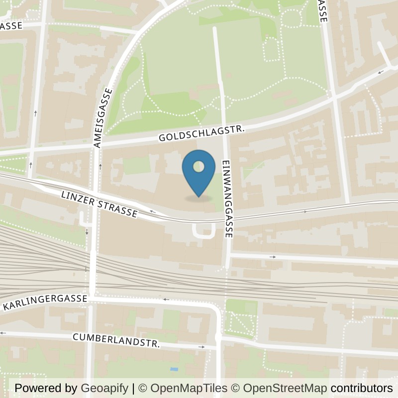 Map: location of EVO Vienna Linzer Straße in Wien