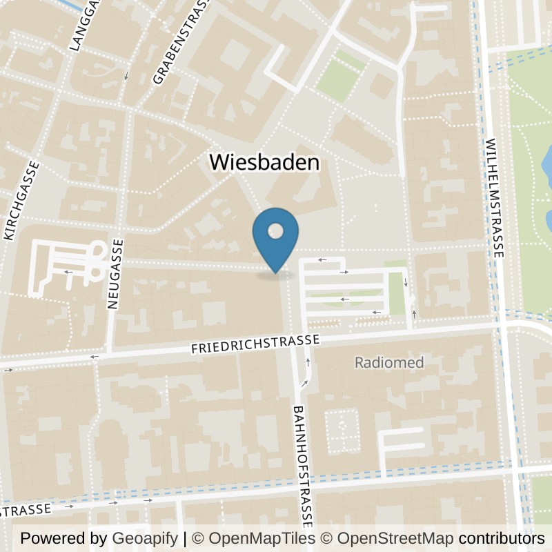 Map: location of evo-wiesbaden-dernsche-hoefe in Wiesbaden