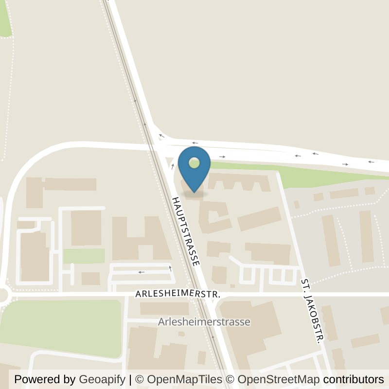 Map: location of EVO Fitness Evolution-fit Women Aesch in Aesch