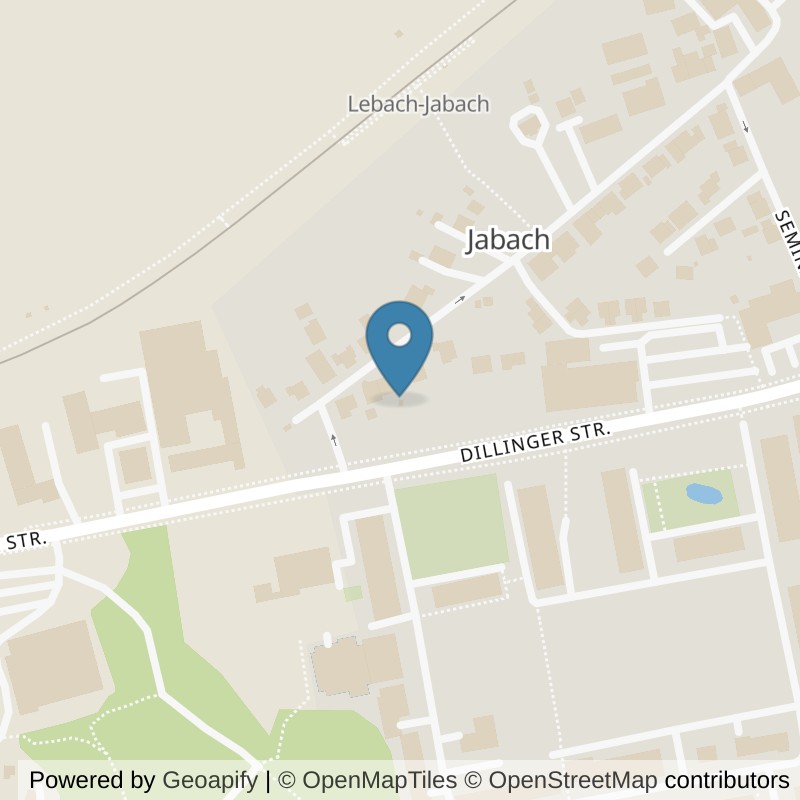 Map: location of EXICE FITNESS in Lebach in Lebach