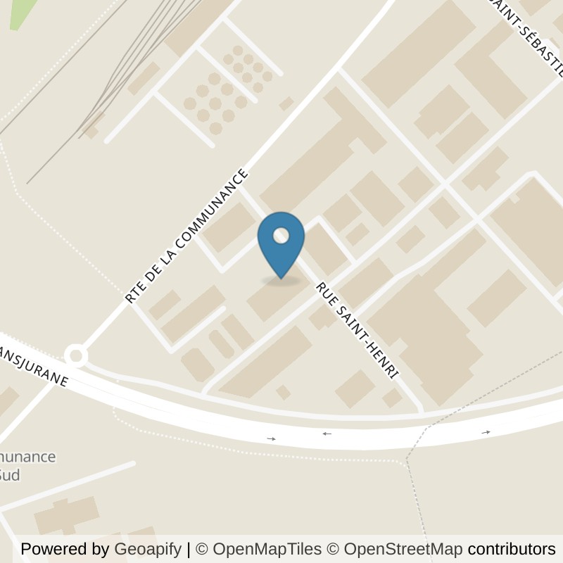 Map: location of EXTREM FITNESS in Delémont