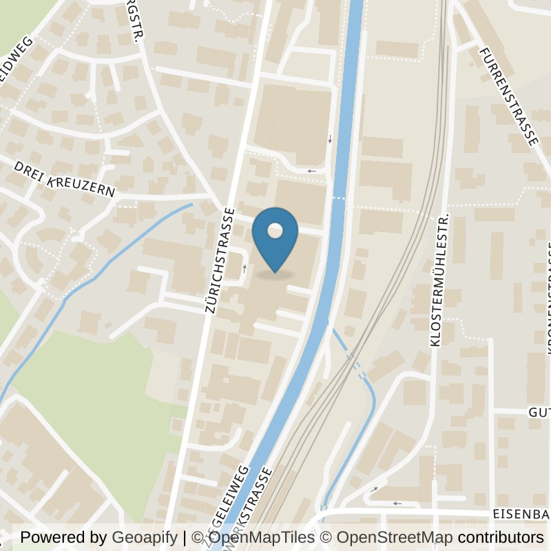 Map: location of Factory Fitness Einsiedeln GmbH in Einsiedeln