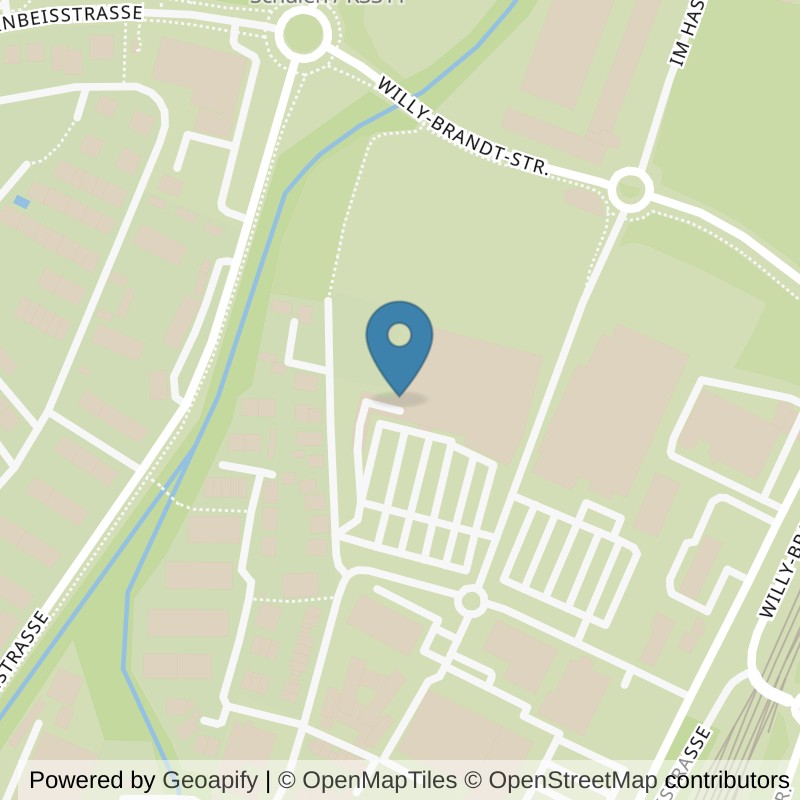 Map: location of Fair Fitness Aalen in Aalen