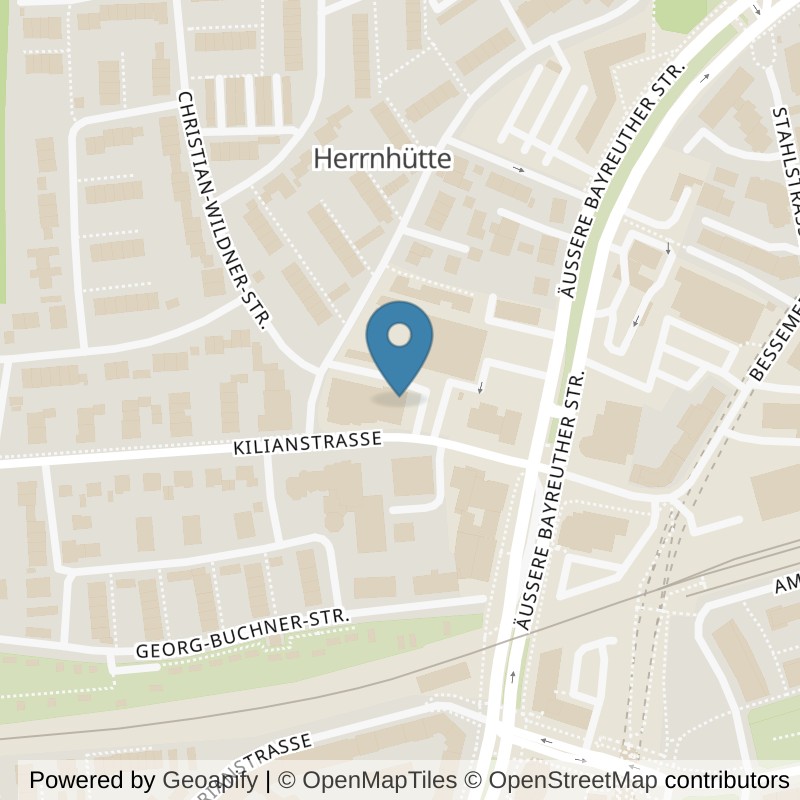Map: location of Fair Fitness Nürnberg in Nürnberg