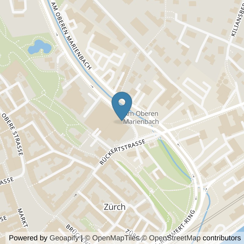Map: location of Fair Fitness Schweinfurt in Schweinfurt