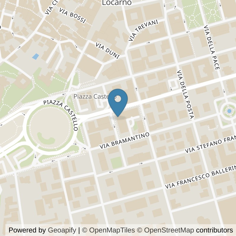 Map: location of Fast Fit Locarno in Locarno