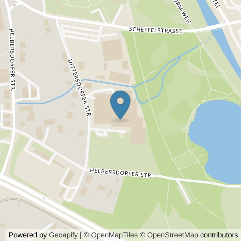 Map: location of Feel Good Club in Chemnitz
