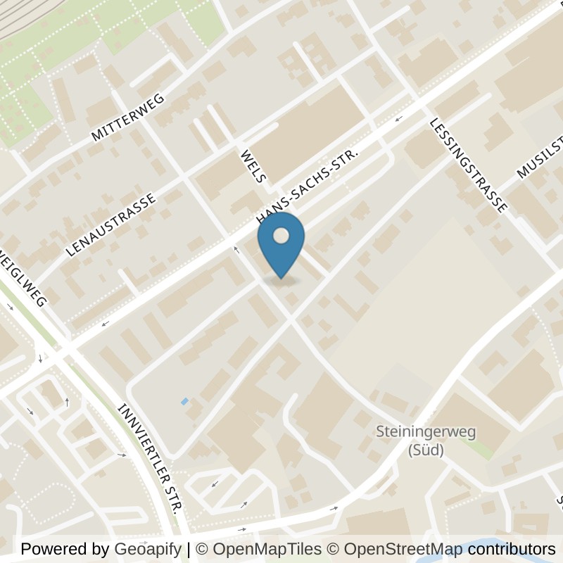 Map: location of Feelgood Center Wels in Wels