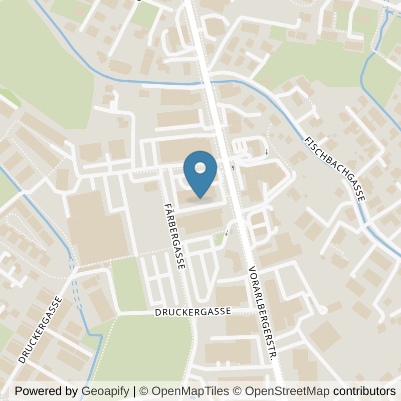 Map: location of Feelgood Fitness by Beth in Dornbirn