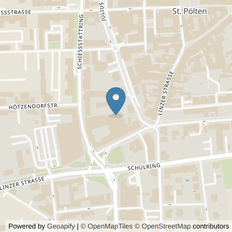 Map: location of Feelgood St. Pölten in St. Pölten