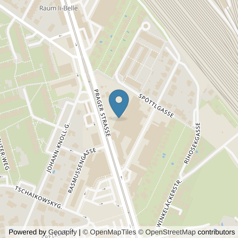 Map: location of FIGHTNESS Dein Gym in Wien