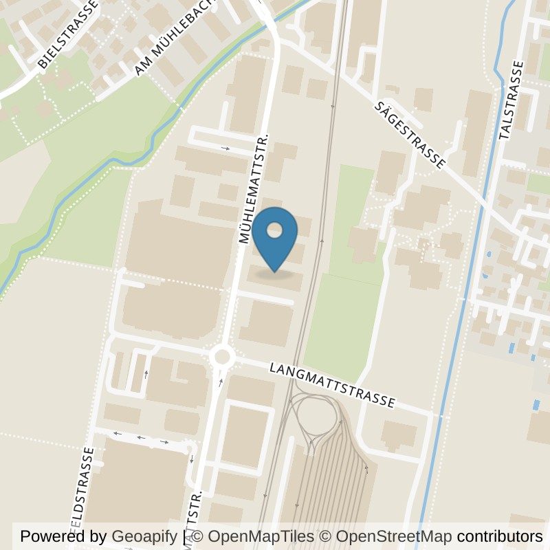Map: location of Fit 4-ever Oberwil in Oberwil