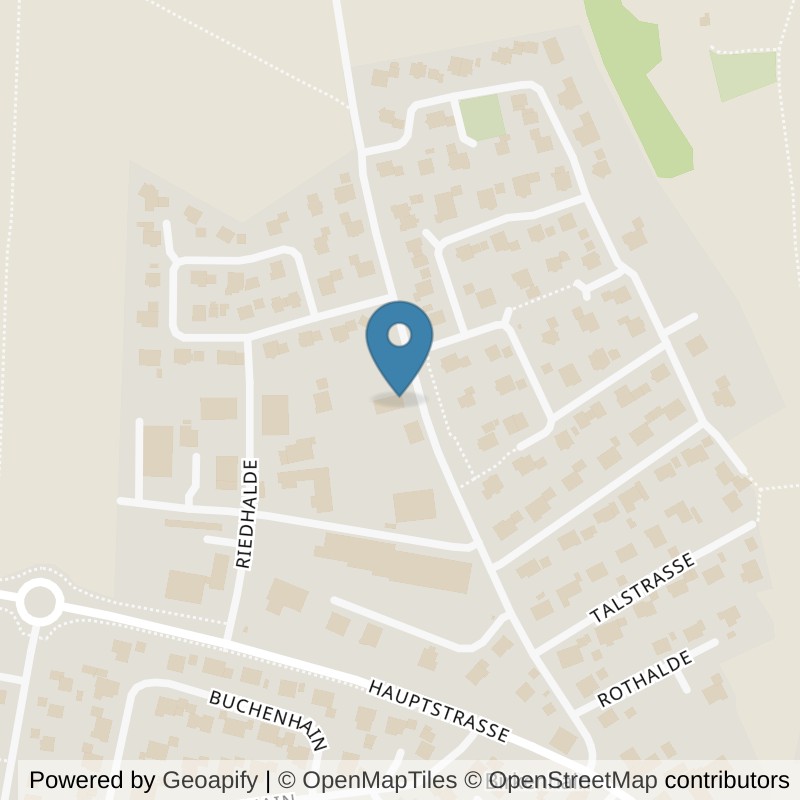 Map: location of fit+ Achstetten in Achstetten
