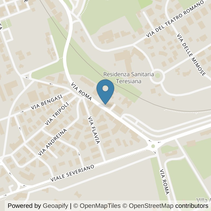 Map: location of Fit And Go Anzio in Anzio