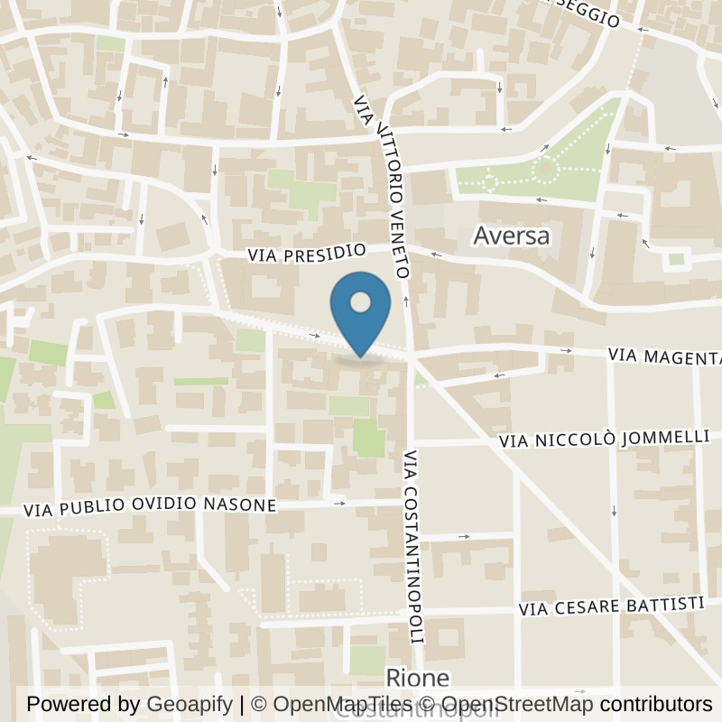 Map: location of Fit And Go Aversa in Aversa