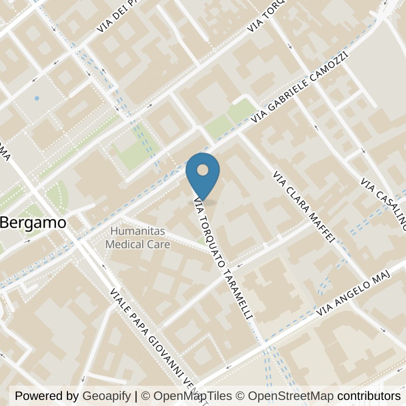 Map: location of Fit And Go Bergamo in Bergamo