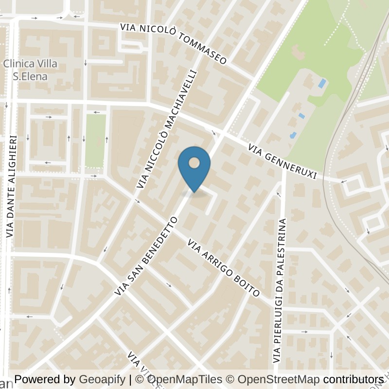 Map: location of Fit And Go Cagliari in Cagliari