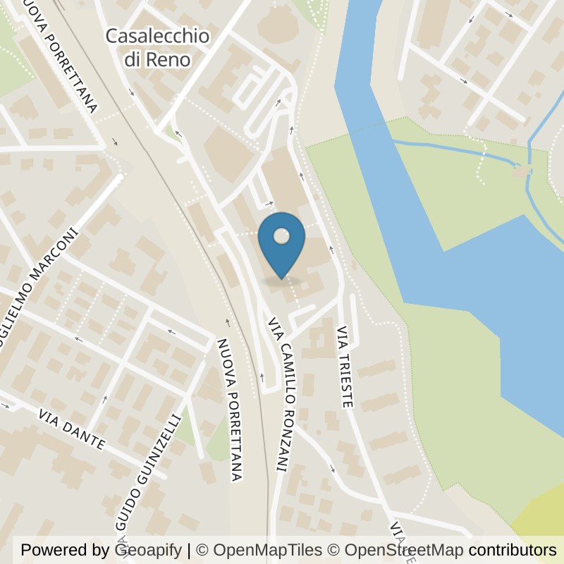 Map: location of Fit And Go Bologna Casalecchio in Casalecchio di Reno