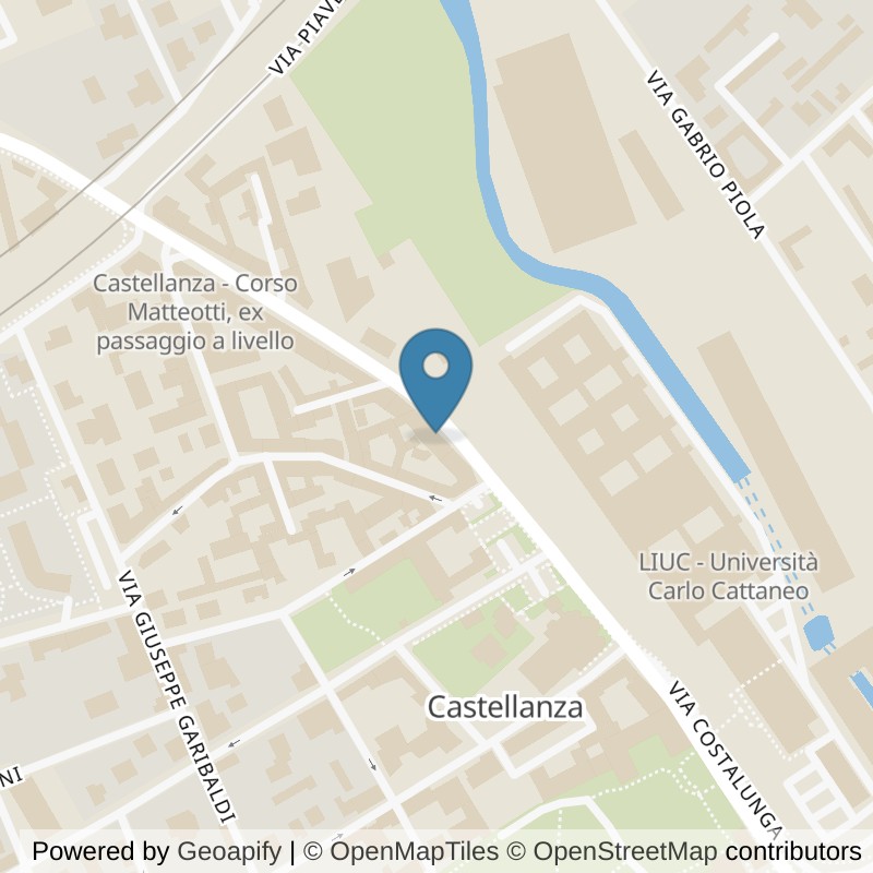 Map: location of Fit And Go Castellanza in Castellanza
