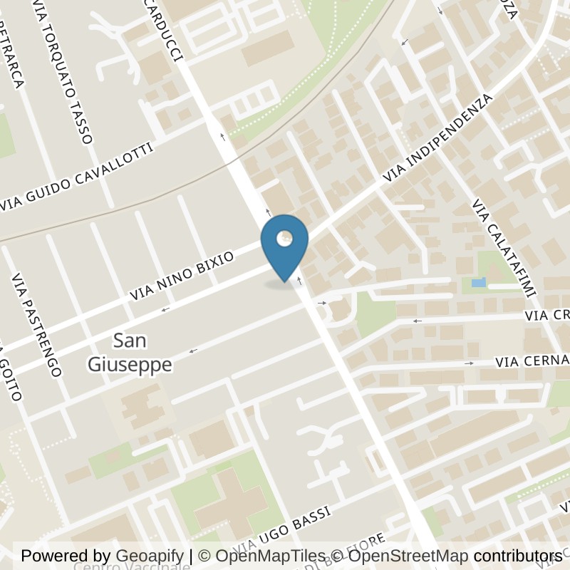 Map: location of Fit And Go Civitanova Marche in Civitanova Marche