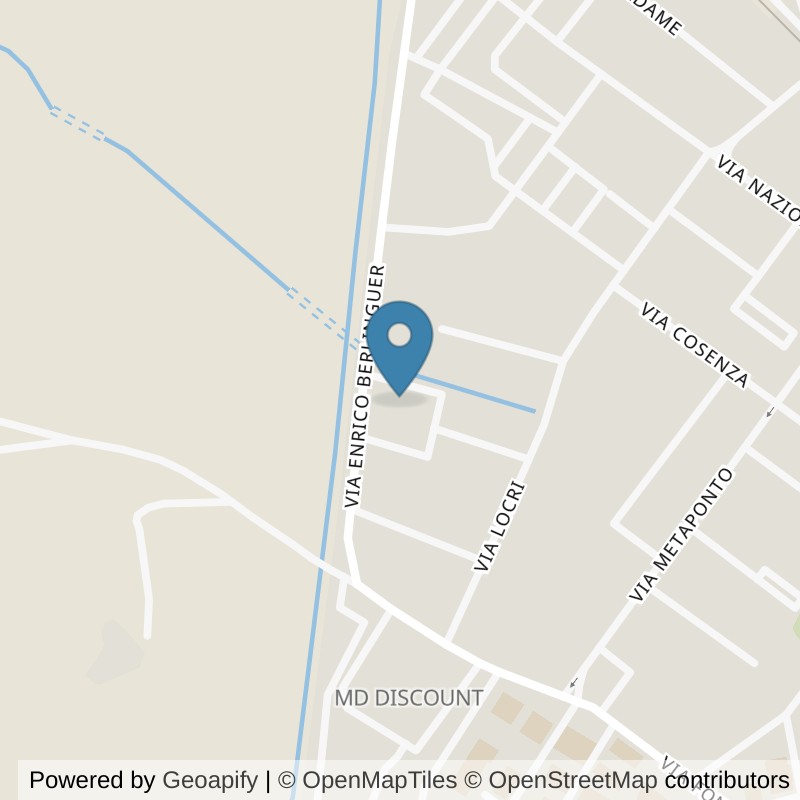 Map: location of Fit And Go Corigliano in Corigliano