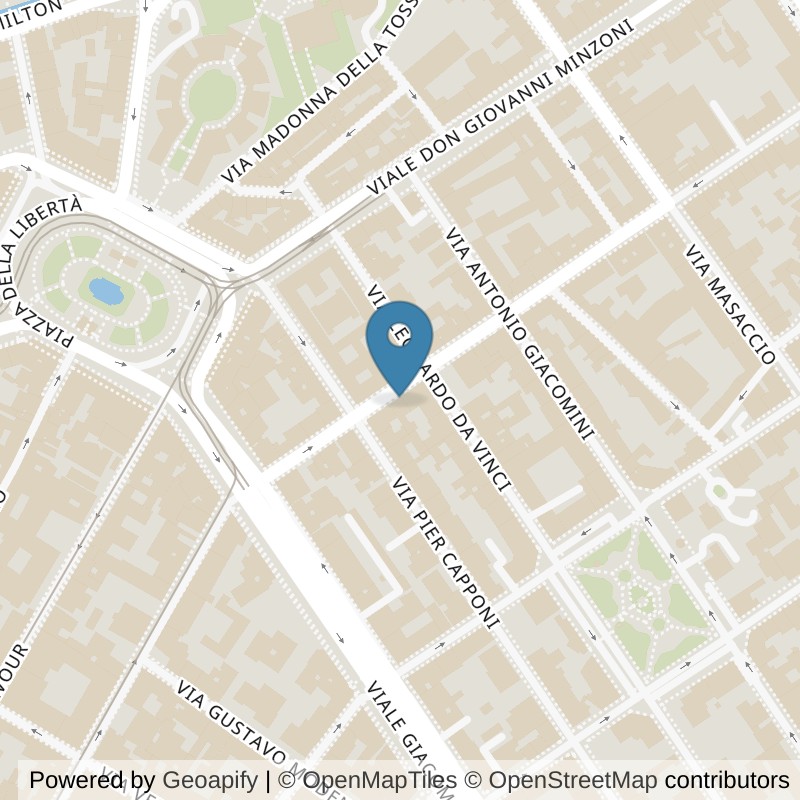 Map: location of Fit And Go Firenze Libertà in Firenze