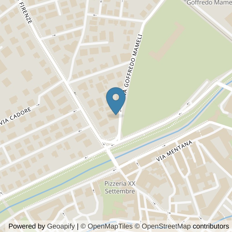 Map: location of Fit And Go Foligno in Foligno