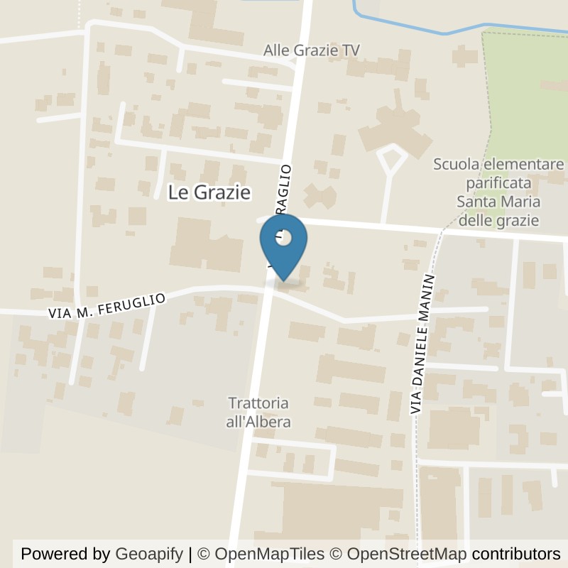 Map: location of Fit And Go Preganziol in Frescada