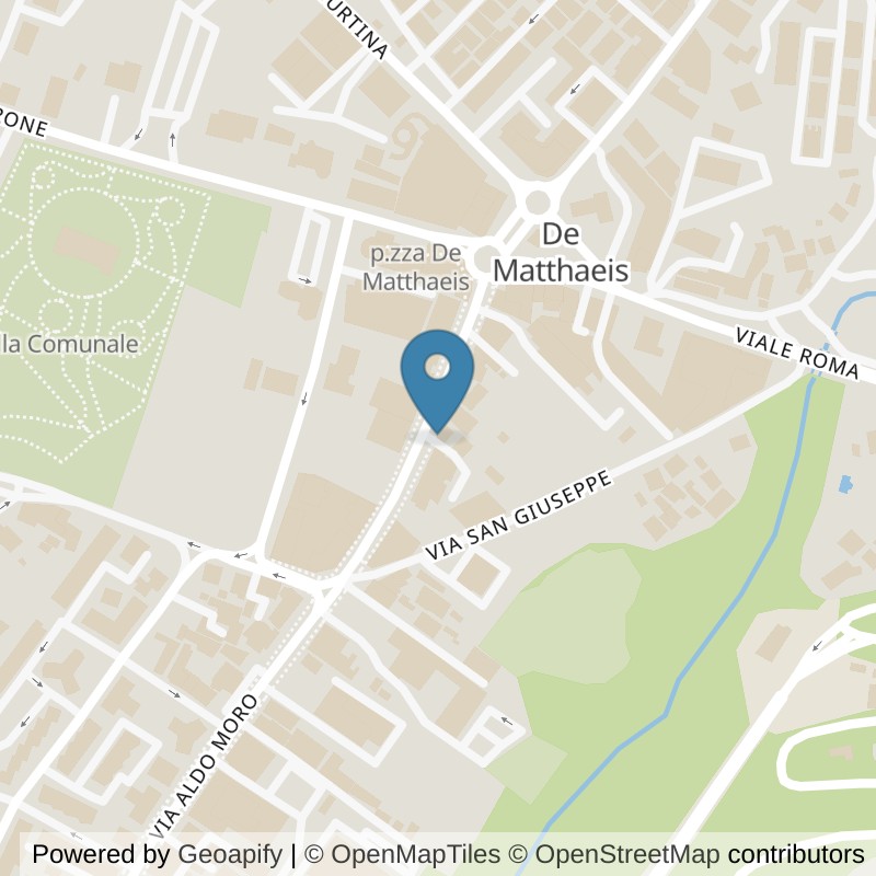 Map: location of Fit And Go Frosinone in Frosinone
